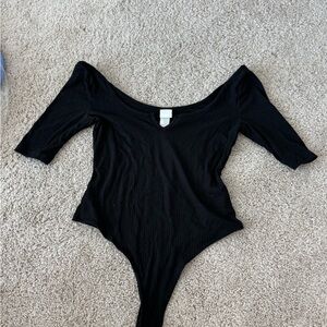 H&M Black Women's Bodysuit